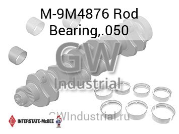 Rod Bearing,.050 — M-9M4876