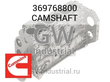 CAMSHAFT — 369768800