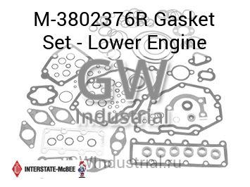 Gasket Set - Lower Engine — M-3802376R