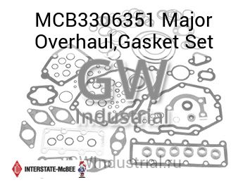 Major Overhaul,Gasket Set — MCB3306351