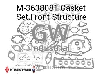 Gasket Set,Front Structure — M-3638081