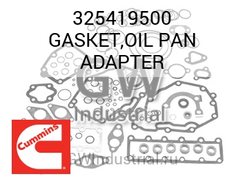 GASKET,OIL PAN ADAPTER — 325419500