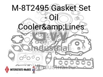 Gasket Set - Oil Cooler&Lines — M-8T2495