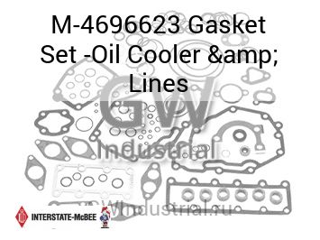 Gasket Set -Oil Cooler & Lines — M-4696623