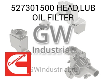 HEAD,LUB OIL FILTER — 527301500