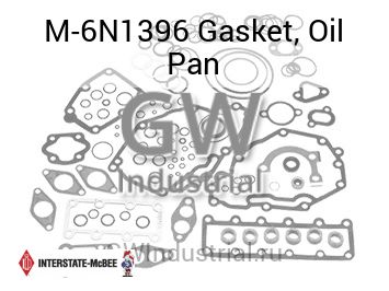 Gasket, Oil Pan — M-6N1396