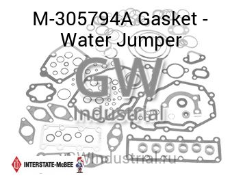 Gasket - Water Jumper — M-305794A