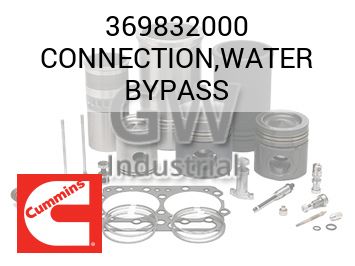 CONNECTION,WATER BYPASS — 369832000