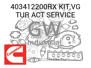 KIT,VG TUR ACT SERVICE — 403412200RX