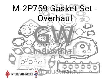Gasket Set - Overhaul — M-2P759