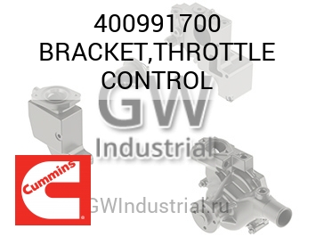BRACKET,THROTTLE CONTROL — 400991700