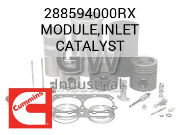 MODULE,INLET CATALYST — 288594000RX