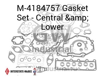 Gasket Set - Central & Lower — M-4184757