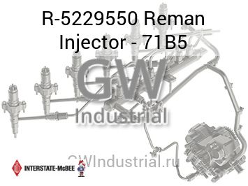Reman Injector - 71B5 — R-5229550