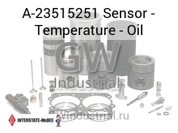 Sensor - Temperature - Oil — A-23515251