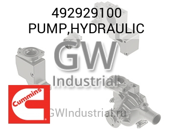 PUMP,HYDRAULIC — 492929100