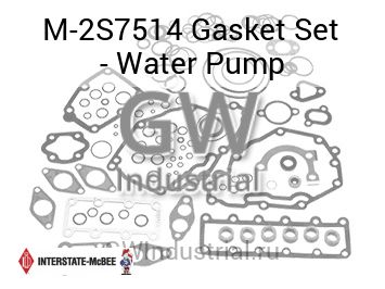 Gasket Set - Water Pump — M-2S7514