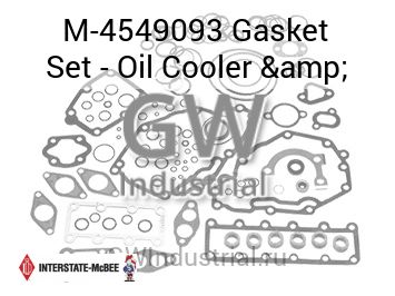 Gasket Set - Oil Cooler & — M-4549093