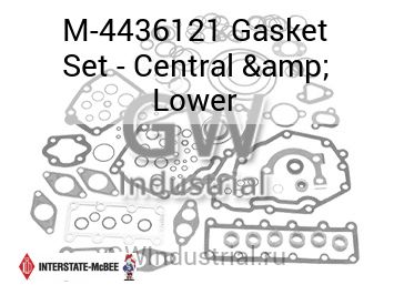 Gasket Set - Central & Lower — M-4436121