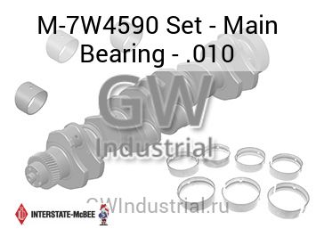 Set - Main Bearing - .010 — M-7W4590