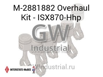 Overhaul Kit - ISX870-Hhp — M-2881882