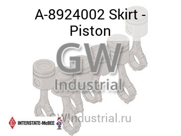 Skirt - Piston — A-8924002