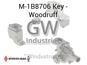 Key - Woodruff — M-1B8706