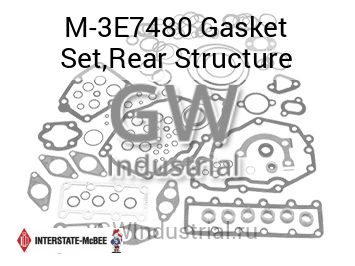 Gasket Set,Rear Structure — M-3E7480