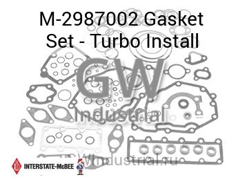 Gasket Set - Turbo Install — M-2987002