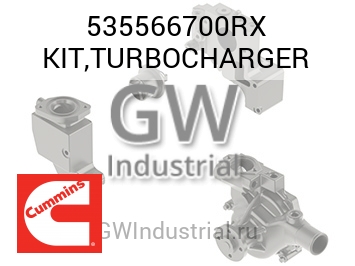 KIT,TURBOCHARGER — 535566700RX