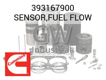 SENSOR,FUEL FLOW — 393167900