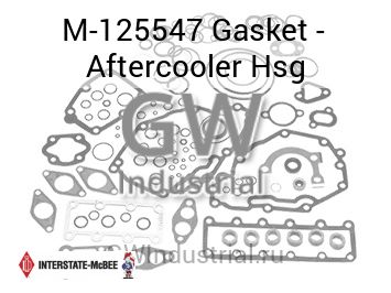 Gasket - Aftercooler Hsg — M-125547