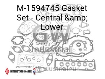 Gasket Set - Central & Lower — M-1594745