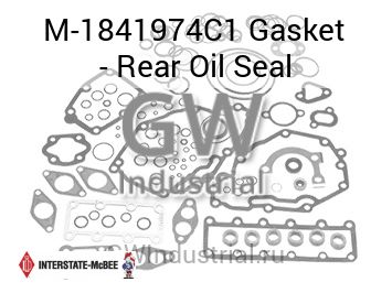 Gasket - Rear Oil Seal — M-1841974C1