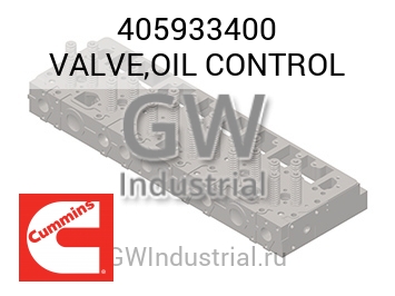 VALVE,OIL CONTROL — 405933400