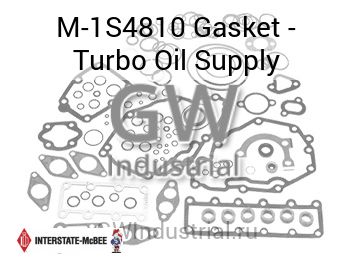 Gasket - Turbo Oil Supply — M-1S4810
