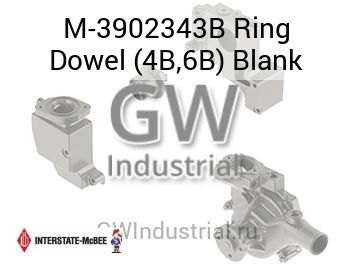 Ring Dowel (4B,6B) Blank — M-3902343B