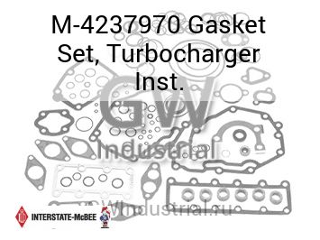 Gasket Set, Turbocharger Inst. — M-4237970