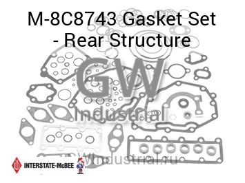 Gasket Set - Rear Structure — M-8C8743