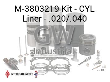 Kit - CYL Liner - .020/.040 — M-3803219