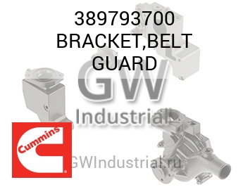 BRACKET,BELT GUARD — 389793700