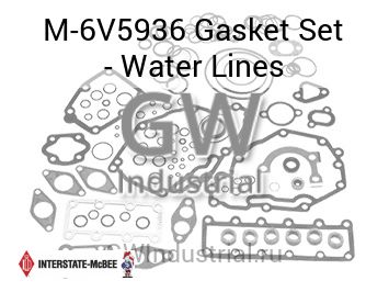 Gasket Set - Water Lines — M-6V5936