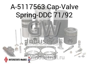Cap-Valve Spring-DDC 71/92 — A-5117563