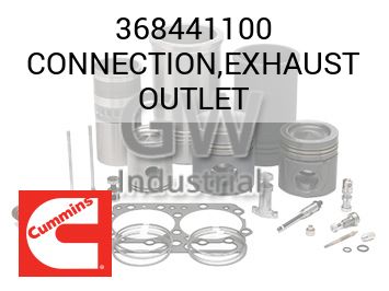 CONNECTION,EXHAUST OUTLET — 368441100