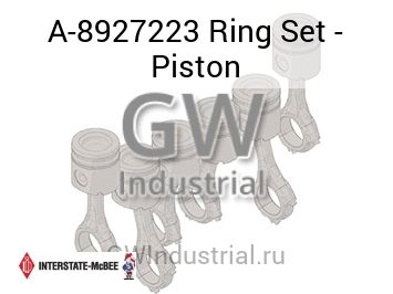 Ring Set - Piston — A-8927223