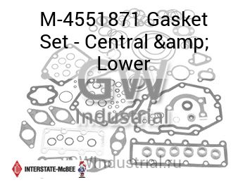 Gasket Set - Central & Lower — M-4551871