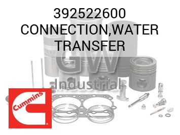 CONNECTION,WATER TRANSFER — 392522600