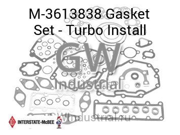Gasket Set - Turbo Install — M-3613838