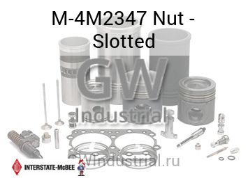 Nut - Slotted — M-4M2347