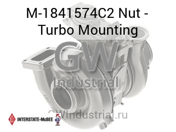 Nut - Turbo Mounting — M-1841574C2